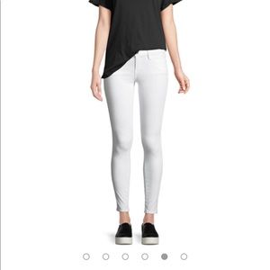 Frame “Le skinny de jeanne” white skinny jeans
